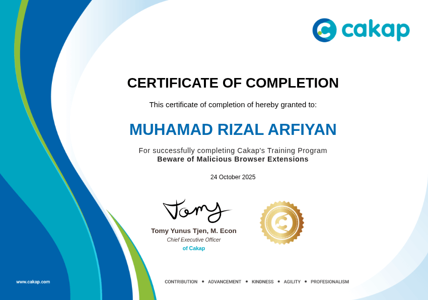 Beware of Malicious Browser Extensions